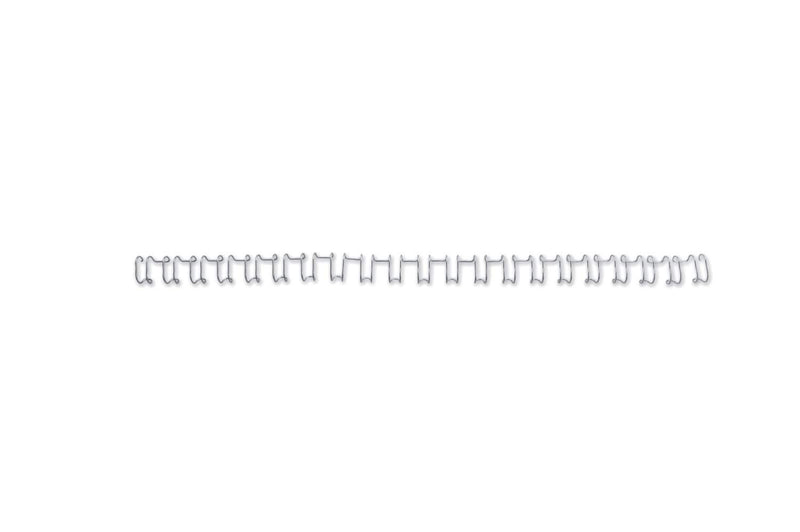 GBC 445516 MultiBind Drahtbinderücken, 10mm, silber, 100 Stück