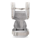 Ergobaby Babytrage für Neugeborene bis zum Kleinkind, 4-Positionen Omni 360 Cool Air Mesh Pearl Grey, Ergonomische Baby-Tragetasche Bauchtrage Rückentrage