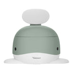 Kindsgut Kinder-Töpfchen, Babytopf WC/Klo, kinderfreundliches Wal-Design und dezente Farben, Toiletten-Training, Pistazie