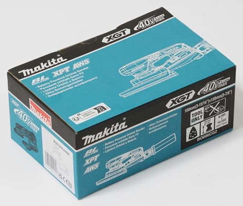 Makita BO006CGZ Akku-Deltaschleifer 40V max. / 100 x 150 mm (ohne Ladegerät und Akkus)