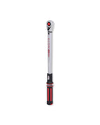KS Tools 516.6542 1/2" ERGOTORQUEprecision Ratschen-Drehmomentschlüssel, 40-200Nm, Auslösegenauigkeit +/- 3%, für kontrollierten Rechtsanzug, 36-Zahn Ratschenmechanismus, rot