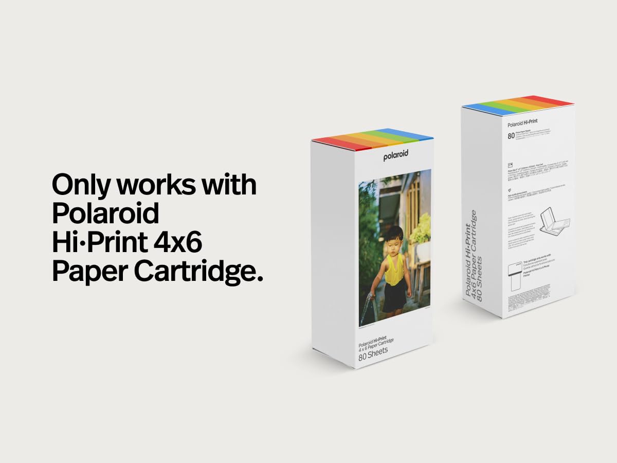 Polaroid - Hi Print 4x6 (10x15cm) - Papierkartusche - 80 Blatt