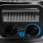 Güde Elektroheizer GEH 2000 P (2000 W, TÜV/GS, Heizstufen 1000/2000 W, Ventilatorfunktion, Gebläseleistung 197 m³/h, PTC-Keramik Heizelement, stufenloser Thermostat, Überhitzungsschutz, Tragegriff)