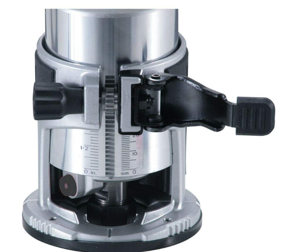 Anesty - Oberfräse und Trimmer Einhandfräse Multifräse Laminate Kantenfräse 230V 710W R0700 Router