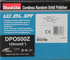 Makita DPO500Z Akku-Exzenterpolierer 18 V (ohne Akku, ohne Ladegerät)