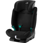 BRITAX RÖMER Kindersitz EVOLVAFIX, mit ISOFIX, für Kinder von 76-150 cm (i-Size), 15 Monate - 12 Jahre, Space Black