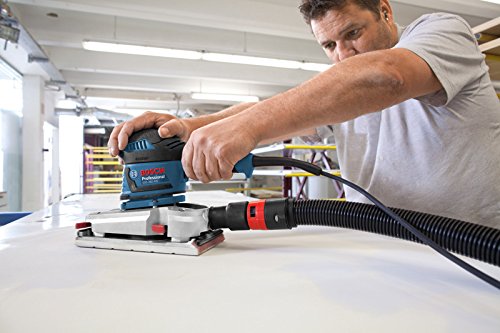 Bosch Professional GSS 280 AVE (300 Watt, inkl. Zusatzhandgriff, 1x Schleifblatt C470, 1x Schleifblatt C470, 1x Schleifblatt C470, L-BOXX)