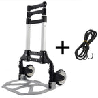 Yaheetech Sackkarre klappbar Transportkarre mit Gummiräder Stapelkarre Handewagen mit Anti-Rutsch Handgriff Transportwagen Trolley belastbar bis 75 kg