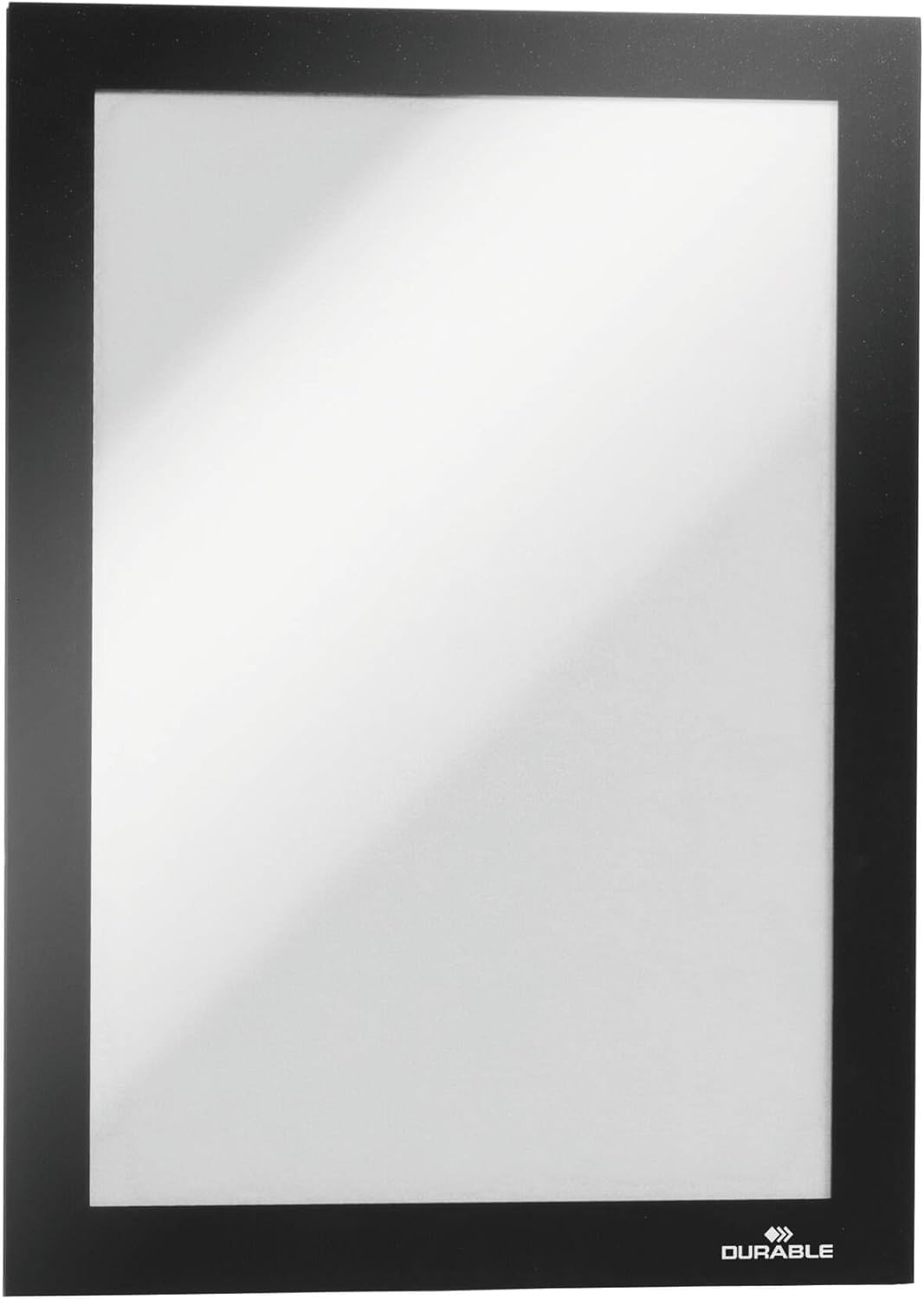 Durable Info-Rahmen Duraframe (A5, selbstklebend mit Magnetverschluss) 10 Stück, schwarz, 488101