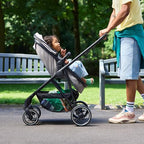Bebeconfort Breeze Trio, Baby Kinderwagen 3 in 1 mit Kindersitz, 0-22 kg (0-4 Jahre), Reversibler & Leichter Kinderwagen Set, i-Size Kindersitz, Kompakter Faltmechanismus, Mineral Grey