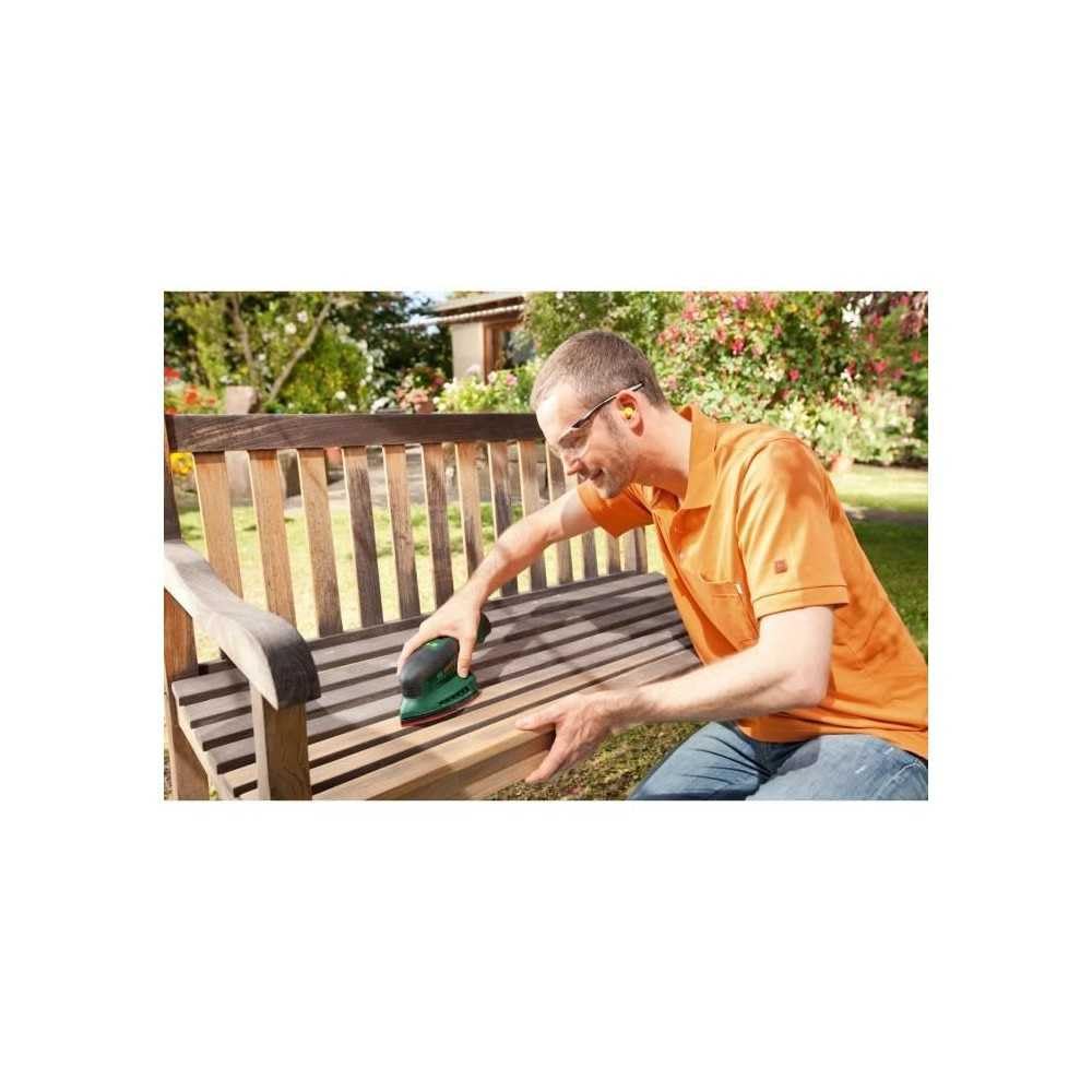 Bosch Akku Multischleifer EasySander 12 (1Akku, 12 Volt System, im Koffer)