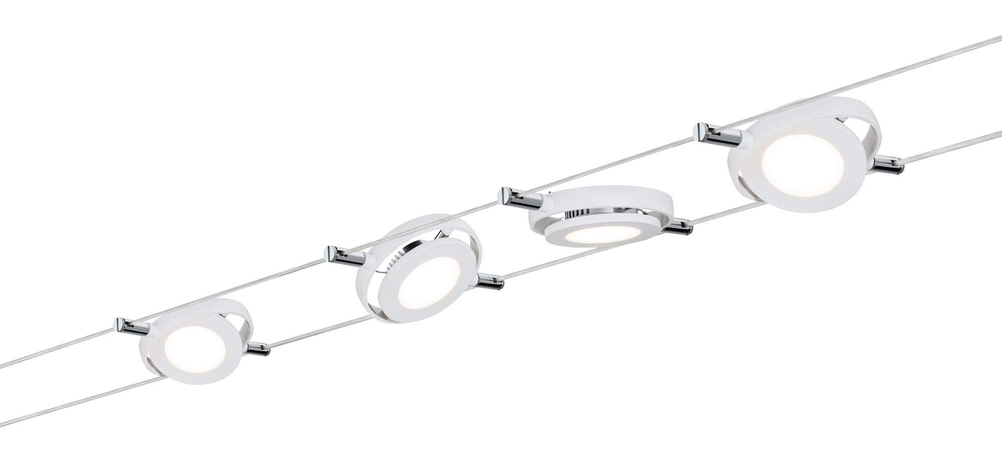 Paulmann 941.05 Seilsystem, Integriert, silber