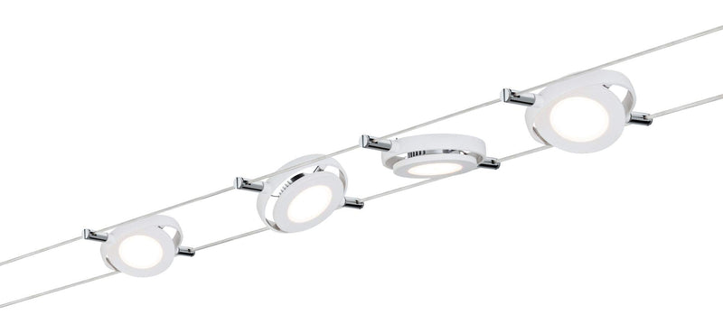 Paulmann 941.05 Seilsystem, Integriert, silber