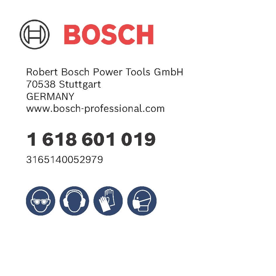 Bosch Professional 1618601019 Fliesenmeißel SDS-max , 300 X 80 mm