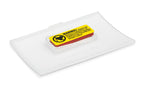 Durable Namensschild CLICK FOLD 40x75 mm mit Magnet verdrehsicher PP, Packung à 10 Stück, transparent, 825919
