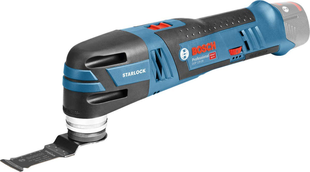 Bosch Professional 12V System Combo Kit: GSR 12V-15 FC (+4x Aufsätze) + GHO 12V-20 + GWS 12V-76 + GST 12V-70 + GOP 12V-28 (inkl. 2x 2.0Ah, 3.0Ah Akku, Ladegerät GAL 12V-40, XL-BOXX)