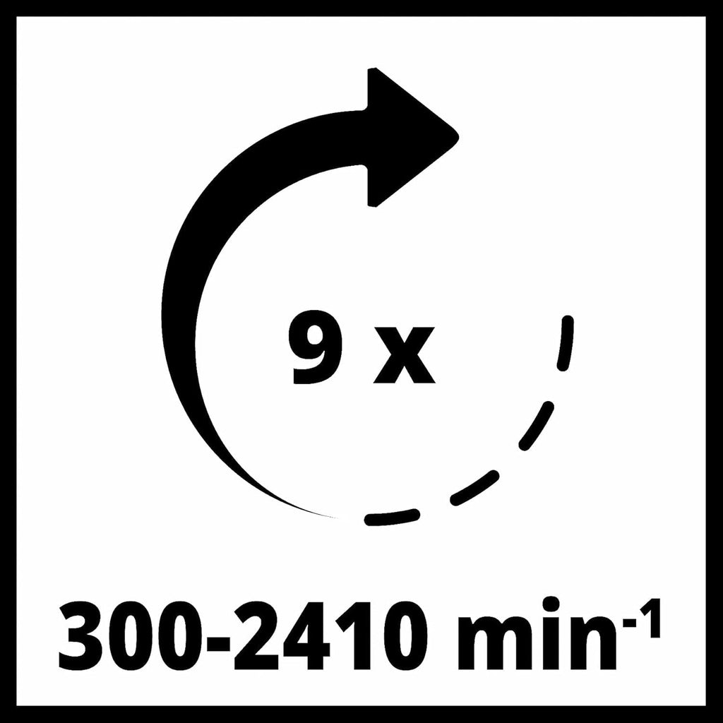 Einhell Säulenbohrmaschine TC-BD (Bis 2410 Min-1, 9 Stufen, Max. Bohrtiefe 50 mm, Einstellbarer Tiefenanschlag, Neig/drehbarer und Höhenverstellbarer Bohrtisch), Mutli, 500 W