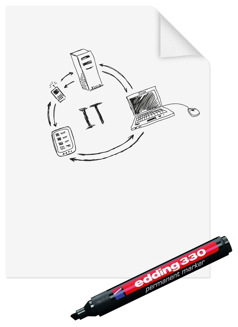 Legamaster Magic-Chart paperchart foil 60x80cm