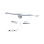 Paulmann HomeSpa LED Spiegelleuchte Evie, IP44, 8W=75W, Chrom, 610 lm, 3.000K, Warmweiß