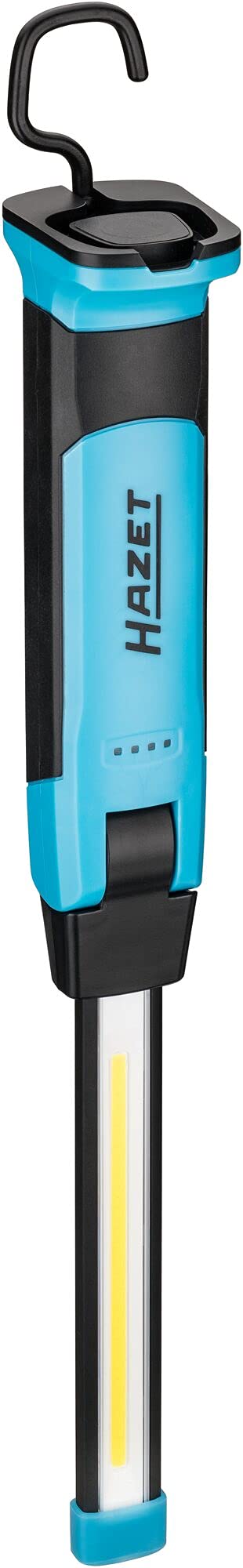 Hazet LED Lampen Satz 1979W1/3 | 3-teilig, Wireless charging | Effiziente und komfortable Ladefunktion durch optimierte Selbstpositionierung der Lampe auf dem Pad