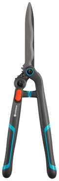 Gardena Heckenschere 2in1 EnergyCut: Mechanische Gartenschere mit 2-stufigem Getriebe, 23 cm, antihaftbeschichtete Präzisionsklingen, Stoßdämpfung (12303-20)