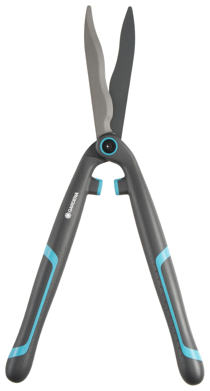 Gardena Heckenschere EasyCut: Leichte Gartenschere zum Schneiden von Hecken und Sträuchern, 20 cm, antihaftbeschichtete Messer, ergonomische Kunststoffgriffe (12301-20)