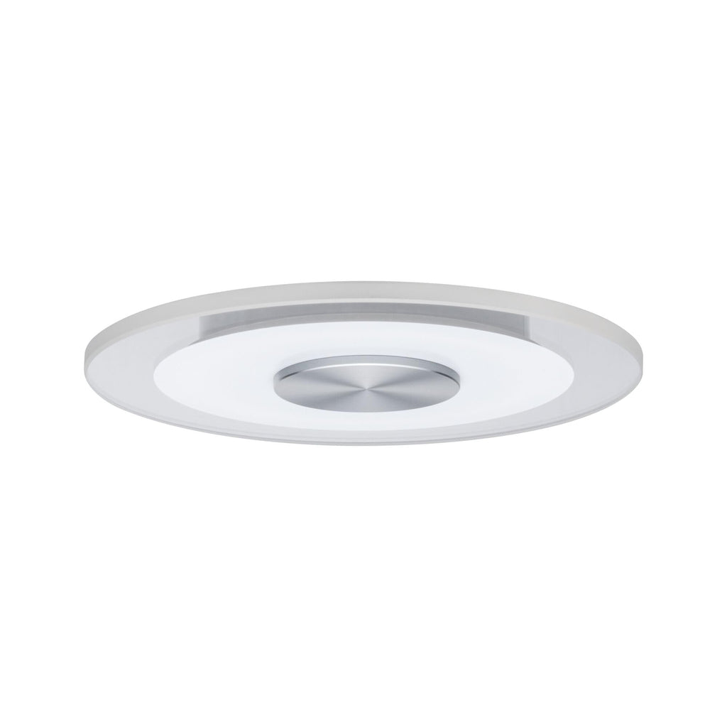 Paulmann 92907 LED Einbauleuchte Whirl rund Einbaustrahler 3x5,5W Deckeneinbauspot Alu Satin Einbaulampe Einbaulicht dimmbar Deckeneinbauleuchte