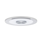 Paulmann 92907 LED Einbauleuchte Whirl rund Einbaustrahler 3x5,5W Deckeneinbauspot Alu Satin Einbaulampe Einbaulicht dimmbar Deckeneinbauleuchte