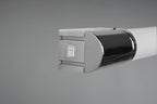 Trio Leuchten LED Bad Wandleuchte Piera 284074206, Kunststoff chromfarbig, inklusiv 8 Watt LED, Schalter, Steckdose, Chrom