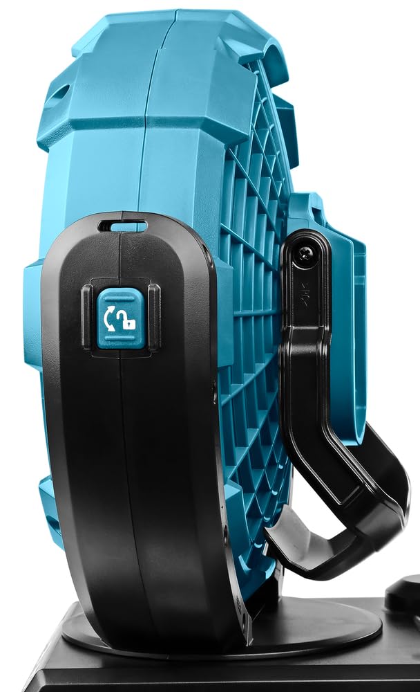 Makita DCF102Z Akku Lüfter 18 V (ohne Akku, ohne Ladegerät), Blau, 101