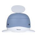 Kindsgut Kinder-Töpfchen, Babytopf WC/Klo, kinderfreundliches Wal-Design und dezente Farben, Toiletten-Training, Taubenblau
