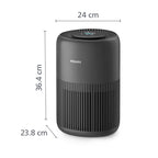 Philips Luftreiniger 900 Serie, HEPA NanoProtect + Aktivkohlefilter, CADR 250m³/h für 65m² Allergiker, leise, intelligent und energieeffizient (AC0951/13)
