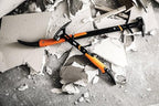 Fiskars Abbruchwerkzeug IsoCore M für eine Vielzahl von Abbrucharbeiten, Länge: 46,2 cm, Gewicht: 1,38 kg, Schwarz/Orange, 1027220