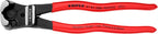 KNIPEX Bolzen-Vornschneider hochübersetzt auf SB-Karte mit Kunststoff überzogen 200 mm, 61 01 200 SB