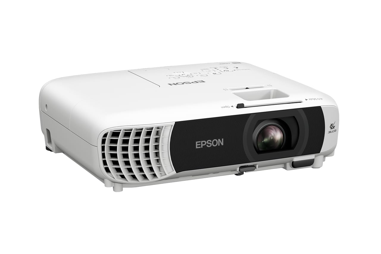 Epson EB-FH08 3LCD-Projektor (3.600 Lumen) 337 Zoll, ca. 8,56 m Bilddiagonale, 2 HDMI, 1.920x1.080p FullHD, Split-Screen-Funktion