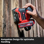 Einhell Akku-Faustschleifer TE-OS 18/113 3X Li-Solo Power X-Change (18 V, Schwingschleifer, 3x wechselbare Schleifplatten, 1,8 mm Schwingkreis, inkl. Zubehör ohne Akku)
