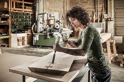 SUPERCRAFT-Schonhammer, mit schwingungsdämpfendem, ergonomisch geformtem und lackiertem Hickorystiel | D=40 mm | 3366.040