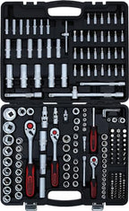 KS Tools 917.0795 1/4"+3/8"+1/2" Steckschlüssel-Satz, 195-tlg