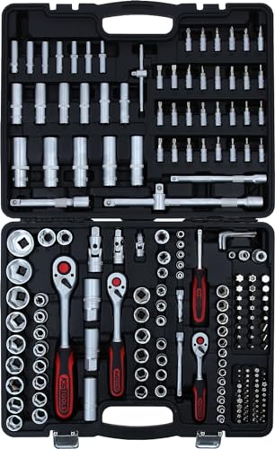 KS Tools 917.0795 1/4"+3/8"+1/2" Steckschlüssel-Satz, 195-tlg
