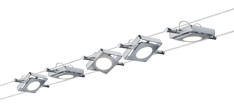 Paulmann 941.08 Seilsystem, Integriert, silber