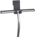 Sealskin Duschabzieher Deluxe, Glaswischer inklusive flexiblem Halter, Edelstahl poliert