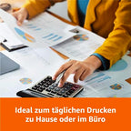 Amazon Basics Druckerpapier, DIN A4, 80 g/m², 2500 Stück, 5 Packungen mit 500, Weiß