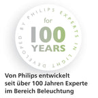 Philips Wake-up Light, farbige Sonnenaufgangssimulation, 20 Lichtstärken, 7 natürliche Klänge, Mitternachtslicht (Modell HF3531/01)
