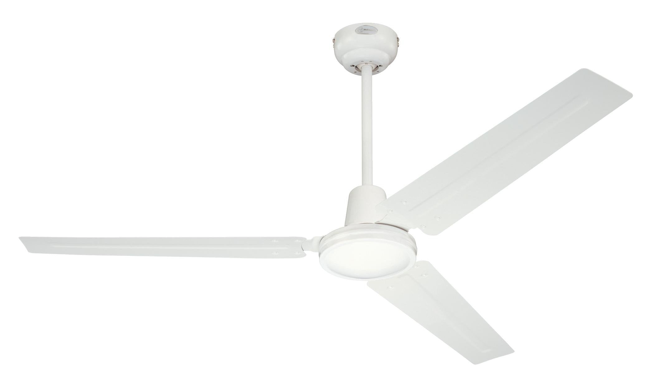 Westinghouse Lighting Deckenventilator Industrial weiss 7226840 142 cm Durchmesser, Weiß