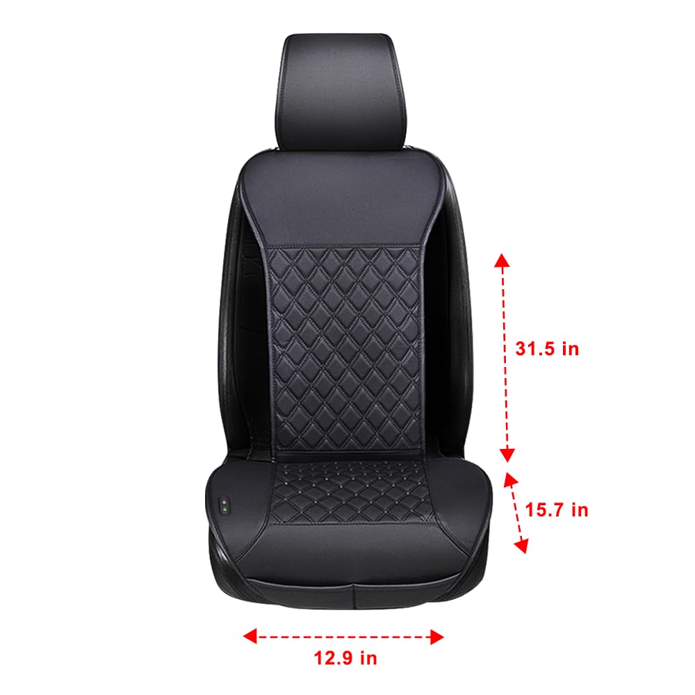 LUSRAIT Sitzkissen, Bequeme Sitzbedeckung mit voller Rückenstützung, Universal Sitzkissen für Sitz im Winter (groß) (groß)