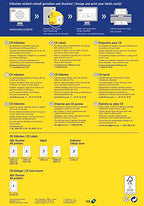 AVERY Zweckform L7676-100 selbstklebende CD-Etiketten (200 blickdichte CD-Aufkleber, Ø 117mm auf A4, SuperSize, Papier matt, bedruckbare Klebeetiketten für alle A4-Drucker) 100 Blatt, weiß