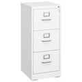 YITAHOME Aktenschrank Abschließbar, Metall Aktenschränke mit 3 Schubladen für A4, Legal, Letter, Anti-Kippen Büroschrank mit Cue-Kartenschlitz für Home-Office, Weiß, 45.8 x 45 x 103cm