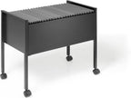 Durable Eco Hängemappenwagen 80 A4, Rollwagen für Hängemappen Aufbewahrung, schwarz, 309501