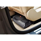 JBL BassPro SL2 Aktiv Subwoofer Auto Set - Car hifi Untersitz Bassbox Gehäuse mit Bassreflex Woofer box groß 200mm und 125 Watt aktiver Verstärker, Schwarz, 44