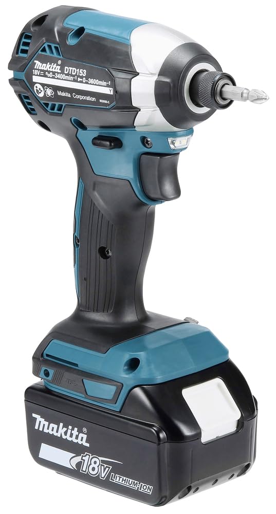 Makita Akkus und Ladegerät im Makpac, 1 Stück, DTD153RTJ
